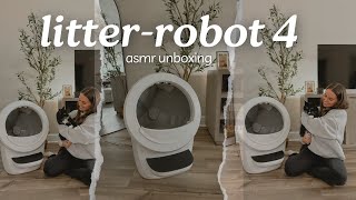 ASMR LitterRobot Unboxing 🐈 [upl. by Silverman]