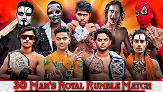 WWE  Royal Rumble 2024 Full Match  30 Mans Royal Rumble Match [upl. by Aratahs631]