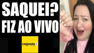 CUPOM DA VEZ TESTEI PAGA MESMO CUPOM DA VEZ FUNCIONA CUPOM DA VEZ É GOLPE CUPOM DA VEZ DEPOIMENTO [upl. by Elleon]