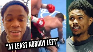 THE REAL REASON SHAKUR STEVENSON DISSED FLOYD SCHOFIELD AFTER SUBPAR PERFORMANCE  TIME TO IMPROVE [upl. by Spieler]