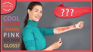 How to find the perfect lipstick shade for you ǀ Justine Leconte [upl. by Duaner]