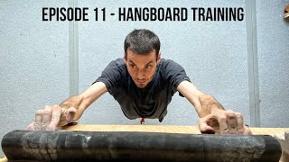 Road To Recovery Ep 11  Hangboard Training on the new Evolv x Kilter Basic Training Board [upl. by Enyamert572]