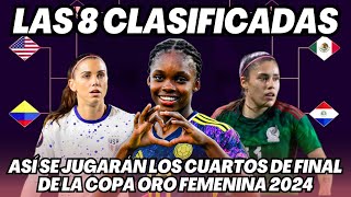 COPA ORO FEMENINA 2024 ASÍ SE JUGARÁN LOS CUARTOS DE FINAL [upl. by Asselam]