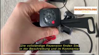 Produktbewertung Hikity Rückfahrkamera 2 Kameras Set 7 Zoll LCD Monitor Wasserdichtes Nachtsicht [upl. by Raknahs]