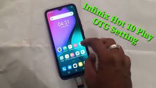 Infinix Hot 10 Play OTG Setting  How to Unable OTG Setting in Infinix Hot 10 Play [upl. by Kin]