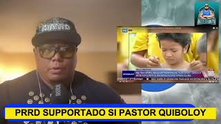 PRRD SUPPORTADO SI PASTOR QUIBOLOY [upl. by Surtemed]