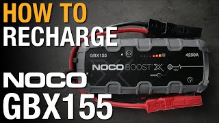 How to Recharge your NOCO GBX155 [upl. by Etezzil]