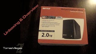 Buffalo DriveStation Duo  Unboxing and Overview [upl. by Akimas270]