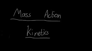 Modelling in SynBio Pt2 Mass Action Kinetics [upl. by Autry322]