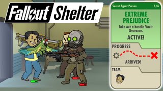 Fallout Shelter Quest  Secret Agent Person 66  Extreme Prejudice [upl. by Estell]