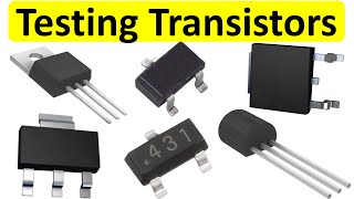 Learn how to test transistors with a multimeter on a circuit board how to check transistor MOSFET [upl. by Ayokahs]