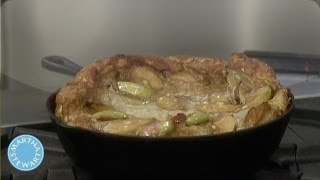 Recipe for a OnePan Apple Pancake  Martha Stewart [upl. by Seligman]