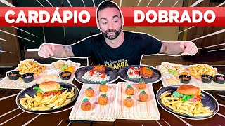 PEDI O CARDÁPIO VEGANO DOBRADO [upl. by Kappenne]