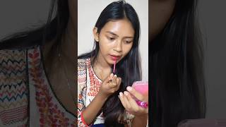 shortvideo 😱 oil proof lipstick 😱😱 lipstick lipstickhacks bengalivlog [upl. by Kingston]