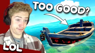 This NEW Rowboat is too good  Sea of Thieves [upl. by Ahsahtan]