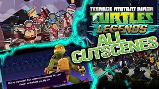 TMNT Legends All Cutscenes [upl. by Acina]