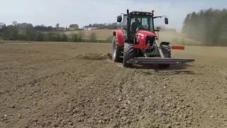 Acker Abschleppen mit 2 Eigenbau Ackerschleppen mit Massey Ferguson [upl. by Fennell701]