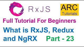 RxJS Tutorial For Beginners 23  Difference Between RxJS Redux and NgRX  Angular RxJS Tutorials [upl. by Margette]