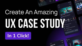 Create Amazing UX Case Studies in 1 Click  Design Essentials [upl. by Keynes275]