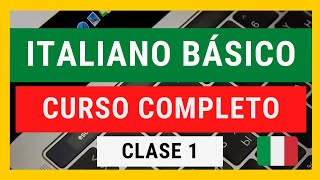 💣 CURSO COMPLETO DE ITALIANO BASICO para principiantes clase 1 aprendeitaliano tendencias [upl. by Mendy]