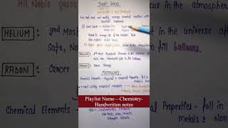 Inert gasesChemistry  Chapter9 Non Metals amp their Compounds  Lec46 Part9 [upl. by Nolos]