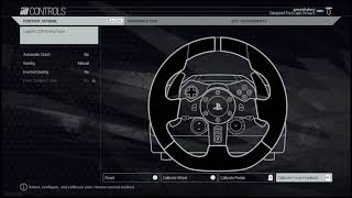 Logitech g29 Project Cars Settings [upl. by Odrareg]