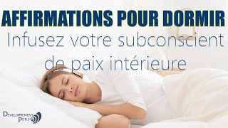 Affirmations Nocturnes pour la Sérénité et le Sommeil [upl. by Alban]