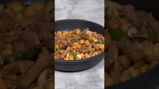 Receta de garbanzos con carne y verdura ¡potaje ligero para el verano [upl. by Airdnassac]