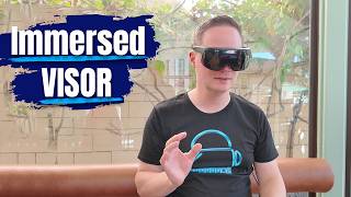 Immersed VISOR  I tried the smallest 4K headset in the world [upl. by Aliet]