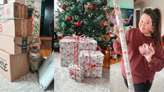 Wrapping Christmas Presents  Vlogmas [upl. by Ffej921]