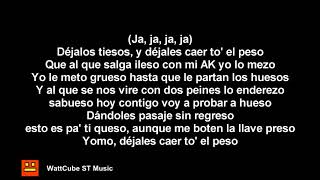 Yomo ft Héctor quotEl Fatherquot  Dejale Caer To El Peso Letra [upl. by Lauryn]