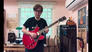 Joe Bonamassa Twenty four hours blue solo cover [upl. by Retxed]