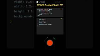 Animated Div Rotation in CSS css tamil tutorjoes [upl. by Ahsael521]