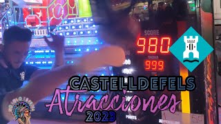 Castelldefels  Atracciones 2023  Reportaje documental feria [upl. by Adela999]