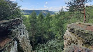 Wanderung bei Bollendorf  Grüne Hölle  Predigtstuhl  Runde Südeifel [upl. by Mot617]