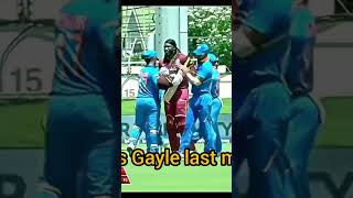 Chris Gayle last match so sadshortsviral shorts [upl. by Rodi24]