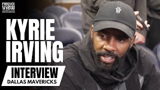 Kyrie Irving Discusses Luka Doncic Duo Success Dallas Mavs vs Minnesota amp Mavs quotRight Time Fitquot [upl. by Rowena]