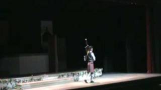 Bagpiper Jori Chisholm winning the Pro Piobaireachd competition at Portland 2009 Part I [upl. by Relda]