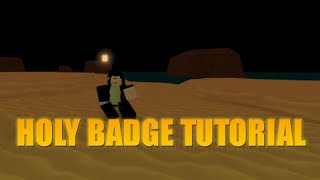 ROBLOX Randomizer Holy Badge Tutorial [upl. by Alasdair]