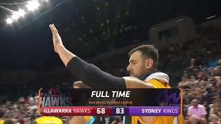 Illawarra Hawks vs Sydney Kings  Game Highlights [upl. by Garlan488]