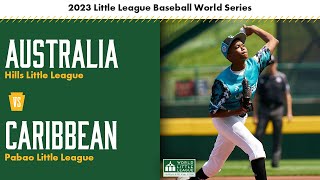 Australia vs Curaçao  2023 Little League Baseball World Series Game 5 [upl. by Stoffel873]