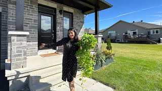 Indoor Garden tour of our new house in Canada 🇨🇦 [upl. by Darraj]