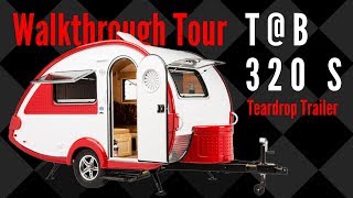 2019 TB 320 S Teardrop Trailer Walkthrough Tour [upl. by Spiro986]