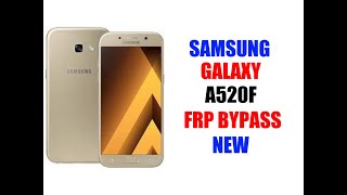 Samsung A520F A5 2017 FRP Bypass Latest Update 2021 [upl. by Barbabra231]