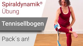 Spiraldynamik® Übung Tennisellbogen Epicondylitis lateralis [upl. by Berners]