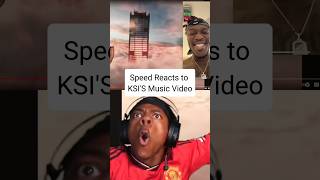 Ishowspeed Reacts to KSI music video on callishowspeed ksi speedreacts [upl. by Gibbs]