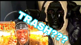 KSI Thick of it Reaction ksi sidemen youtube [upl. by Ogeid375]