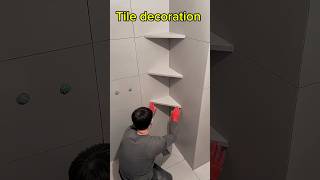 Ep035 Tile decoration perfect tiles decor ation constraction perfect short [upl. by Soane107]