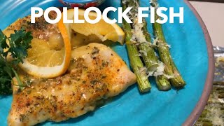 How to make Baked Orange Glazed Pollock Fish [upl. by Ellessig]