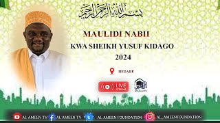 🔴LIVE SAMAI KWA SHEIKH YUSUF KIDAGO HEDARU MOSHI 1112014 [upl. by Hildy289]